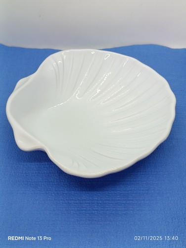 Plat coquillage blanc emile - plat,