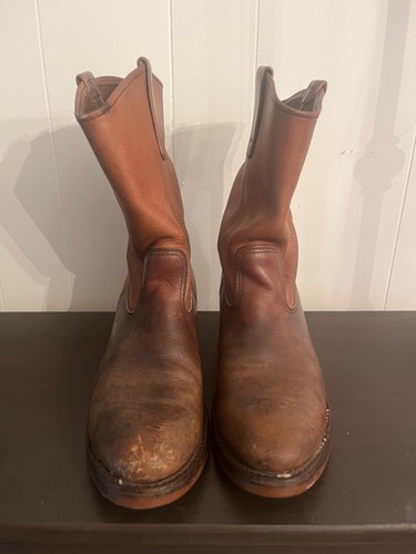 Red wing boots - boots, used