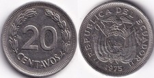 20 Centavos 1975 Equateur