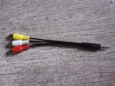 32/ Câble Audio vidéo AV 3.5mm 4 Pôles Mâle à 3 RCA Av Femelle HDTV