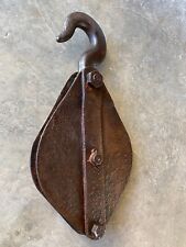 Ancienne très grosse poulie métal ,14 kg