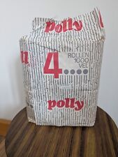 4 rouleau  de papier WC vintage marque Polly, papier toilette, cabinet curiosité