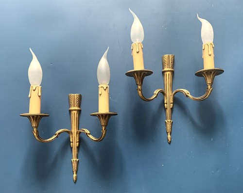 Paire appliques bronze - d’appliques,