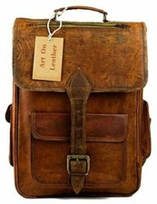 Grand sac à dos en cuir