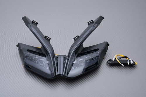 Feu arrière led fumé noir - arrière,