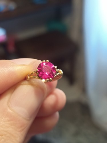 Bague solitaire 18k - bague, or