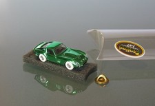 █► Ferrari 250 GTO grün vert chromé Broche Anstecker Praliné Bijou 98266 H0 1:87