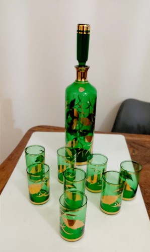 Service vintage liqueur en - à,