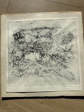Gravure Lithographie Signée