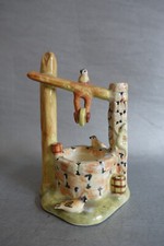 Puits aux oiseaux en barbotine