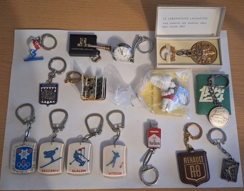 Porte cles vintage choix - au, jo