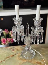 Chandelier 2 feux Baccarat