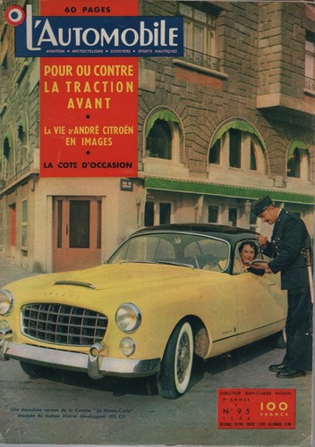 Automobile 1954 citroen - 95,