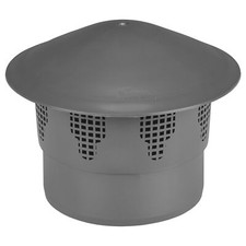 Chapeau de ventilation toiture mâle Ø 160mm Évent de toiture d'égout sanitaire