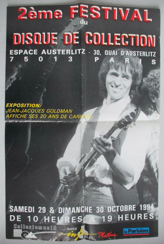 Jean jacques goldman affiche - jean-jacques,
