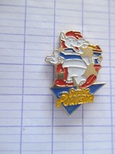 pin's  SUPER POULAIN cheval boisson instantanée cacaotée