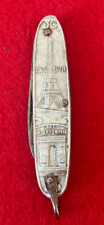 canif souvenir tour eiffel /arc de triomphe/sacre coeur/opera