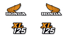 HONDA 125 XL 1976-78 - Kit Sticker Decal
