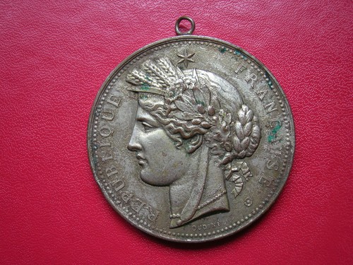 France medaille exposition - medaille,