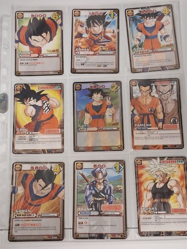 Lot carte dragon ball diorama - dragon,
