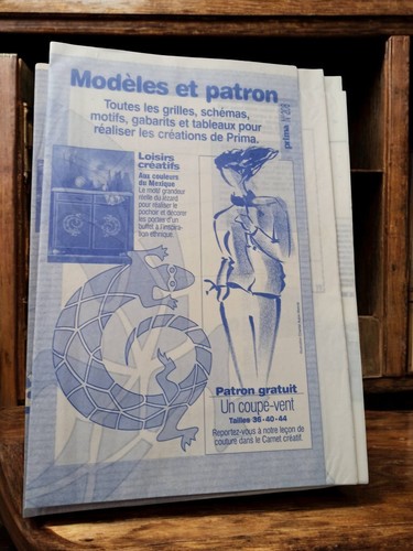 Patron couture vintage - de,