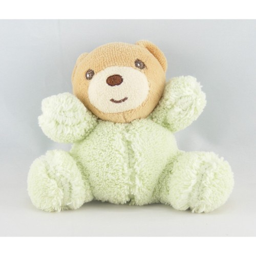 Mini doudou petit ours vert - doudou,