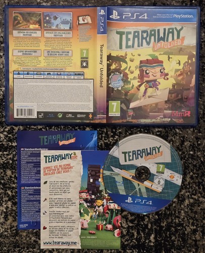 Tearaway unfolded jeu avec - tearaway,
