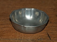 Coupelle en étain fin