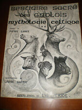 Bestiaire sacré des Gaulois, mydthologie celte 2 - Pierre Lance - L'Hespéride