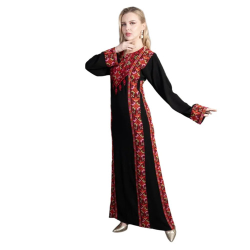 Embroidery abaya with - embroidery,