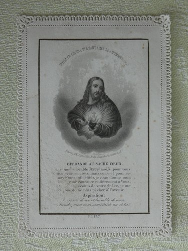 Image pieuse canivet dentelle - image,