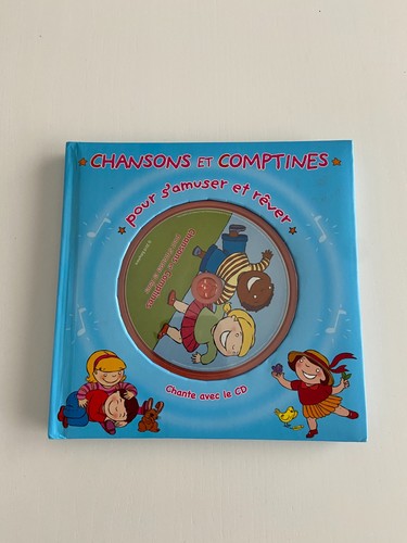 Livre chansons comptines - livre-cd,