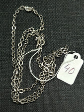 Chaine maille forçat argent - maille,