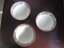 RARE 3 anciens bols japonisant