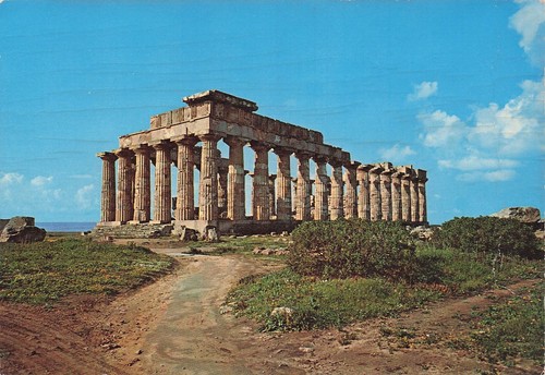 Italie selinunte temple - italie,