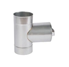 Acier Inoxydable Cheminée 90