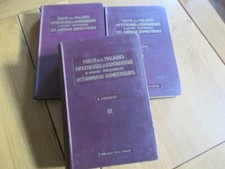 TRAITE MALADIES INFECTIEUSES CONTAGIEUSES ANIMAUX DOMESTIQUE 1935 CHEVAUX VACHES