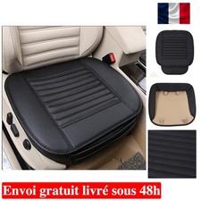Protection de Siège Auto en Charbon de Bambou - Confort Optimal pour Conducteurs