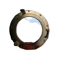 Nautique Laiton Antique Hublot 30.5cm Bateau Maritime Hublot Bateau Fenêtre