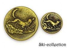 Vénerie- Bouton de tenue+