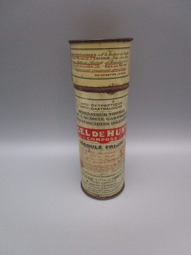 Boite tole publicitaire - en,
