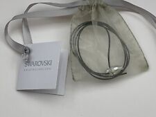 Collier chaîne Swarovski. Inutilisé. Excellent état. Avec emballage