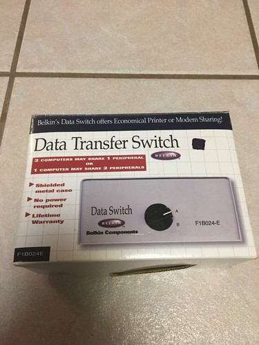 Belkin data transfer switch - belkin,