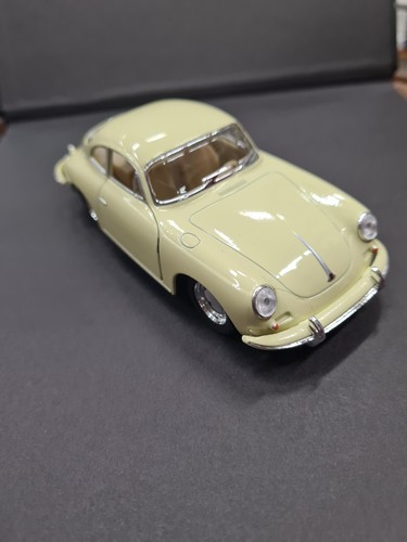 Porsche 356 carrera jaune - 2,