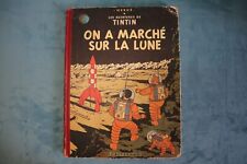 EO - Tintin - On a marché sur la lune  - 3ème trim 1954 - B11 - IMP DANEL N°474