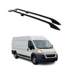 Barres de toit longitudinales pour Citroen Jumper 2006-2025 L4 Alu Noir