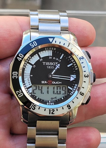 Tissot sea touch meters - tissot,