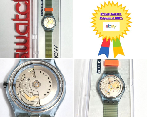 Swatch automatico san100 bleu - automatico,