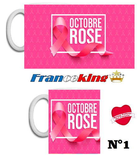 Mug céramique cancer sein - du,