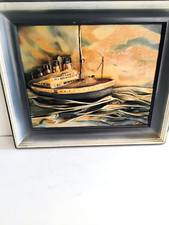 Tableau en relief cadre en